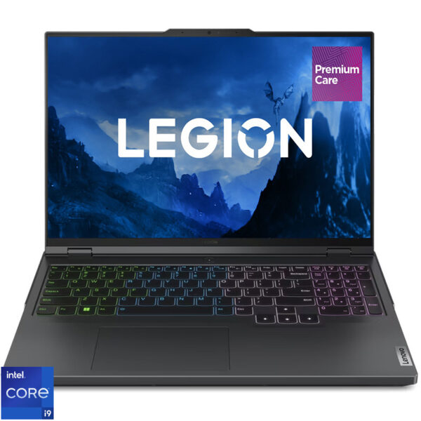 Reducere  ✅ Laptop Lenovo Gaming 16” Legion Pro 5 16IRX9, WQXGA IPS 240Hz G-Sync, Procesor Intel® Core™ i9 14900HX (36M Cache, up to 5.80 GHz), 32GB DDR5, 1TB SSD, GeForce RTX 4060 8GB, No OS, Onyx Grey, 3Yr Onsite Premium Care Reducere