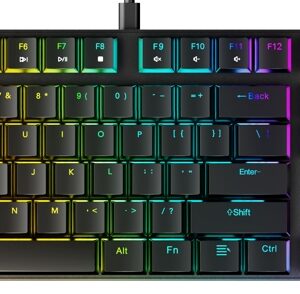 Reducere  ✅ Tastatura Gaming Canyon GK-55 Cometstrike RGB MX Red Linear Switch Mecanica Reducere