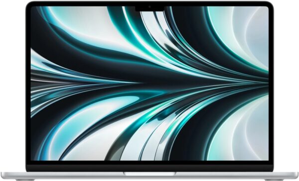 Reducere  ✅ Laptop Apple 13.6” MacBook Air 13 with Liquid Retina, Apple M2 chip (8-core CPU), 8GB, 256GB SSD, Apple M2 8-core GPU, macOS Monterey, Silver, INT keyboard, 2022 Reducere