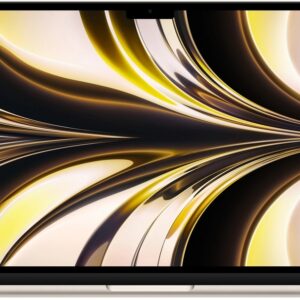 Reducere  ✅ Laptop Apple 13.6” MacBook Air 13 with Liquid Retina, Apple M2 chip (8-core CPU), 8GB, 512GB SSD, Apple M2 10-core GPU, macOS Monterey, Starlight, INT keyboard, 2022 Reducere