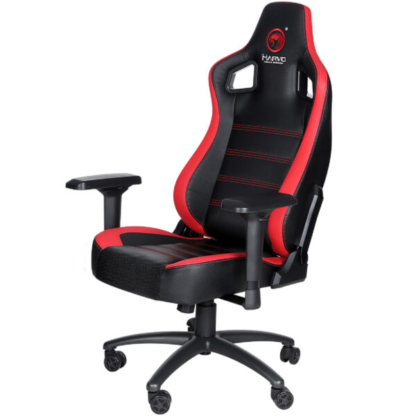 Reducere  ✅ Scaun gaming Marvo CH-118 negru-rosu Reducere