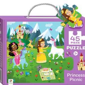 Reducere  Junior Jigsaw 45 Piece Puzzle. Princess Picnic Reducere