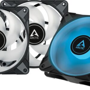 Reducere  ✅ Ventilator / radiator ARCTIC AC P12 PWM PST RGB 0dB ​Three Fan Pack Reducere