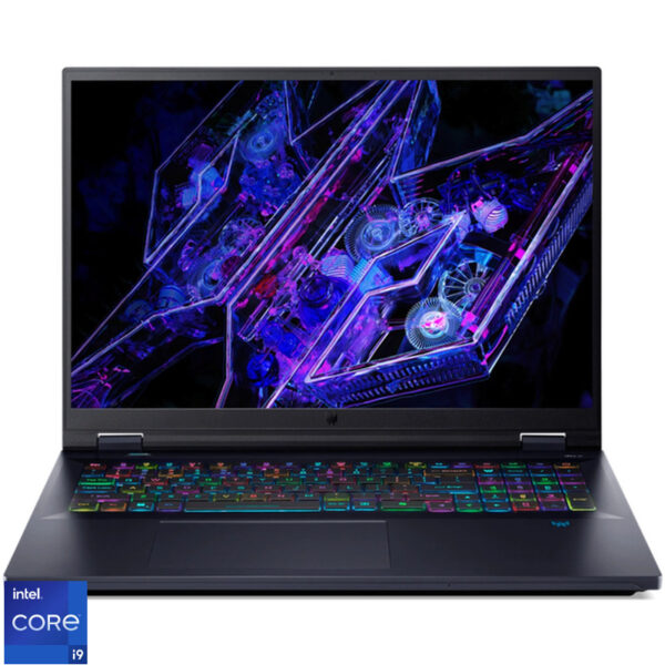 Reducere  ✅ Laptop Acer Gaming 18” Predator Helios 18 PH18-72, WQXGA Mini LED 250Hz, Procesor Intel® Core™ i9 14900HX (36M Cache, up to 5.80 GHz), 32GB DDR5, 2TB SSD, GeForce RTX 4090 16GB, No OS, Abyssal Black Reducere