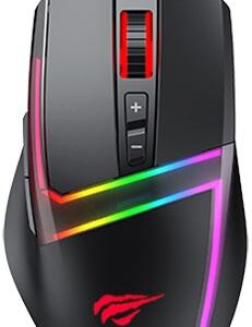 Reducere  ✅ Mouse Gaming Havit MS953 RGB Black Reducere