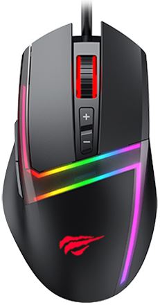 Reducere  ✅ Mouse Gaming Havit MS953 RGB Black Reducere