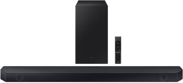 Reducere  ✅ Sistem Home Cinema Samsung HW-Q600C, 3.1.2, 360W, Bluetooth, Subwoofer Wireless, Dolby Atmos, Black Reducere