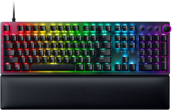 Reducere  ✅ Tastatura Gaming Razer Huntsman V2 Black Razer Clicky Optical Purple Switch Mecanica Reducere