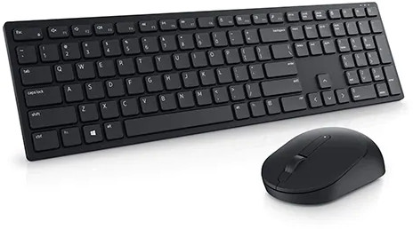 Reducere  ✅ Kit periferice DELL tastatura + mouse KM5221W Pro, Wireless Black Reducere