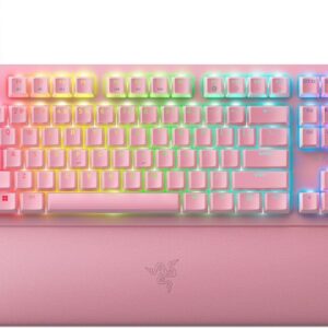 Reducere  ✅ Tastatura Gaming Razer Huntsman V2 Quartz TKL Linear Optical Gen-2 Red Switch Mecanica Reducere