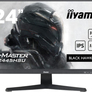 Reducere  ✅ Monitor LED IIyama Gaming Black Hawk G-MASTER G2445HSU-B1 24 inch FHD IPS 1 ms 100 Hz FreeSync Reducere