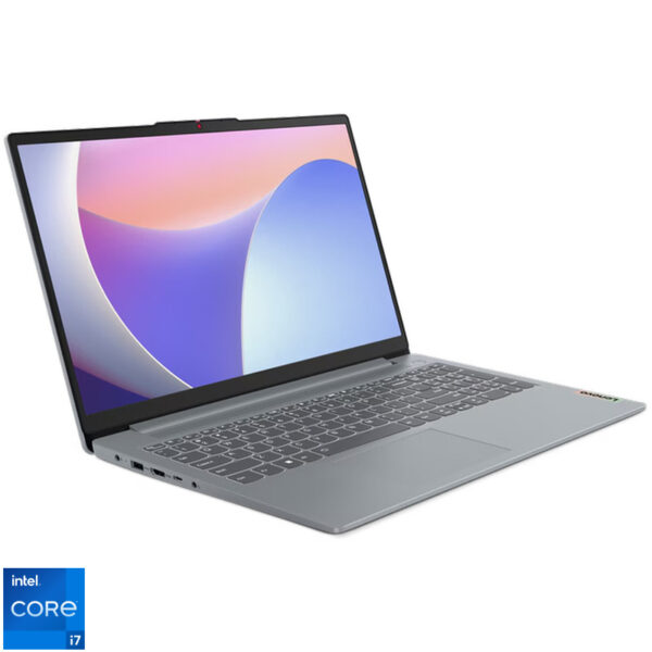 Reducere  ✅ Laptop Lenovo 15.6” IdeaPad Slim 3 15IRH8, FHD, Procesor Intel® Core™ i7-13620H (24M Cache, up to 4.90 GHz), 16GB LPDDR5, 512GB SSD, Intel UHD, No OS, Arctic Grey Reducere