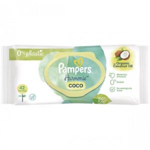 Reducere  PAMPERS SERVETELE COCONUT 42 BUCATI Reducere