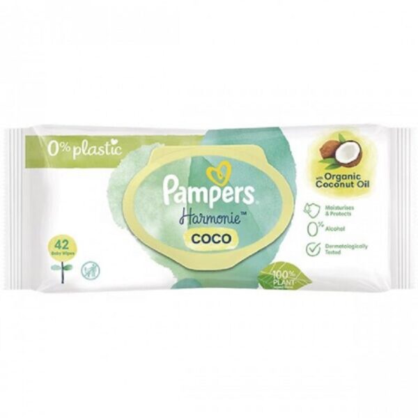 Reducere  PAMPERS SERVETELE COCONUT 42 BUCATI Reducere