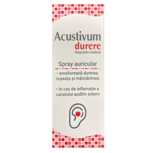 Reducere  ZDROVIT ACUSTIVUM DURERE SPRAY AURICULAR 20ML Reducere