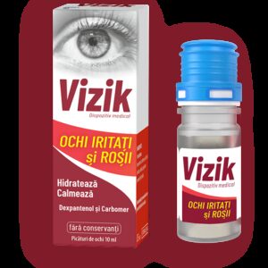 Reducere  ZDROVIT VIZIK OCHI IRITATI SI ROSII PICATURI OFTALMICE 10ML Reducere