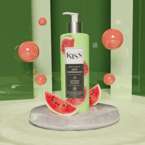 Reducere  KISS LOTIUNE DE CORP JUICY WATERMELON 250ML Reducere