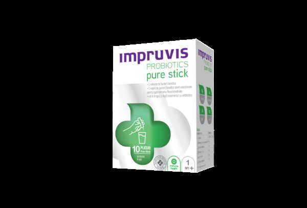 Reducere  IMPRUVIS PROBIOTIC PURE STICK 10 PLICURI Reducere