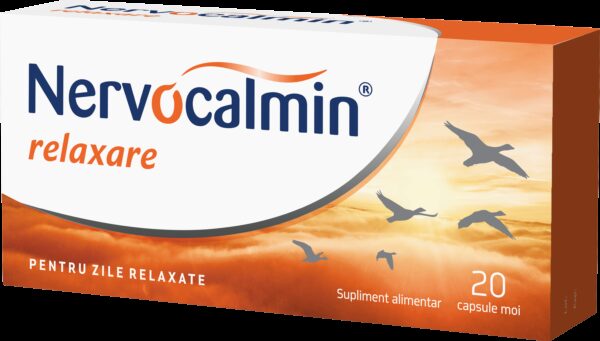 Reducere  NERVOCALMIN RELAXARE 20 CAPSULE MOI Reducere