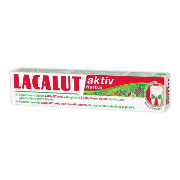 Reducere  LACALUT AKTIV HERBAL PASTA DE DINTI 75ML Reducere