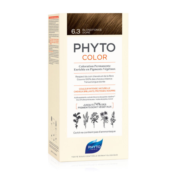 Reducere  PHYTOCOLOR VOPSEA 6.3 DARK GOLDEN BLOND Reducere