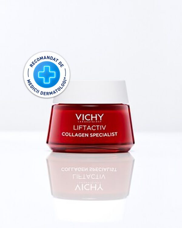 Reducere  VICHY LIFTACTIV COLLAGEN SPECIALIST CREMA DE FATA DE ZI ANTIRID PENTRU TOATE TIPURILE DE TEN 50ML Reducere