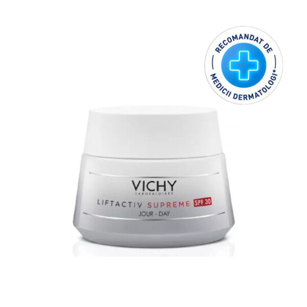 Reducere  VICHY LIFTACTIV SUPREME CREMA DE FATA ANTIRID SPF 30 PENTRU TOATE TIPURILE DE TEN 50ML Reducere