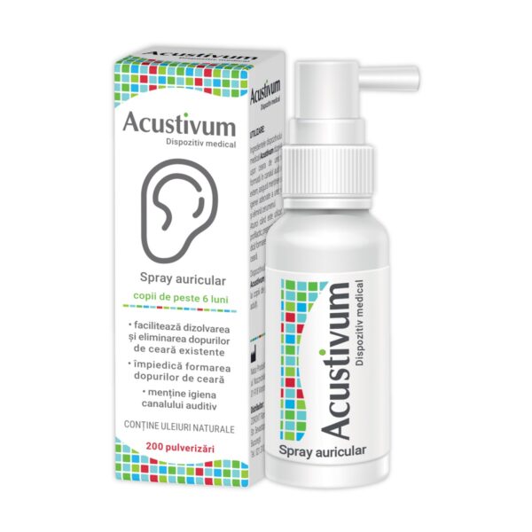 Reducere  ZDROVIT ACUSTIVUM SPRAY AURICULAR 20ML Reducere