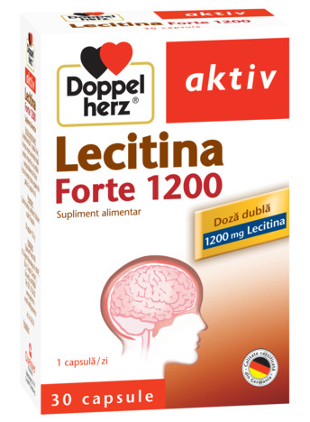 Reducere  DOPPELHERZ AKTIV LECITINA FORTE 1200MG X 30 CAPSULE Reducere