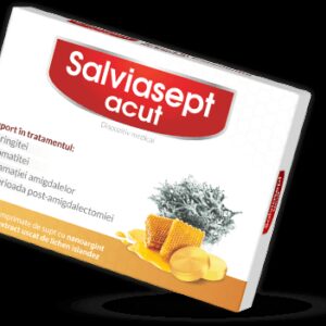 Reducere  ZDROVIT SALVIASEPT ACUT 12 COMPRIMATE DE SUPT Reducere