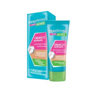 Reducere  GEROVITAL STOP ACNEE CREMA CC MATIFIANTA 30ML Reducere