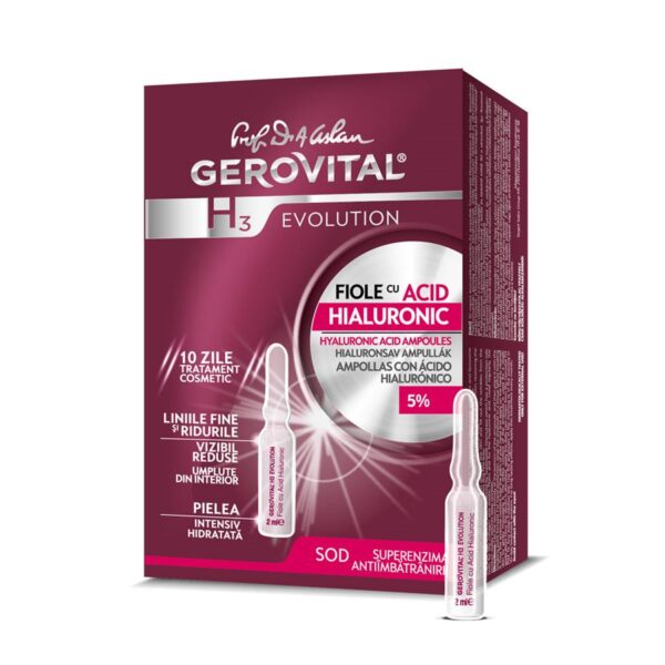 Reducere  GEROVITAL H3 EVOLUTION ANTIAGE 10 FIOLE X 2ML Reducere