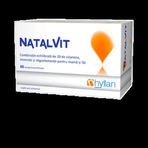 Reducere  HYLLAN NATALVIT 60 COMPRIMATE FILMATE Reducere