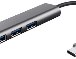 Reducere  ✅ Hub USB Trust Halyx 4-Port USB-C Reducere