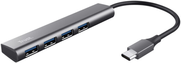 Reducere  ✅ Hub USB Trust Halyx 4-Port USB-C Reducere