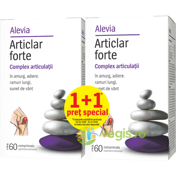 Reducere  Pachet Articlar Forte Complex Articulatii 60cpr+60cpr