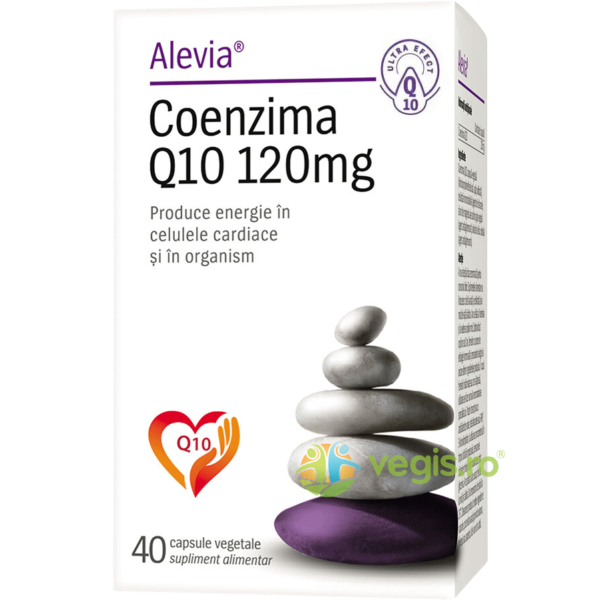 Reducere  Coenzima Q10 120mg 40cps vegetale