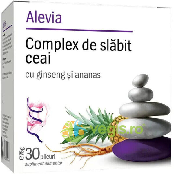 Reducere  Complex de Slabit Ceai cu Ginseng Si Ananas 30pl