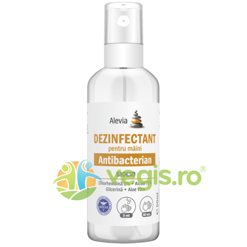 Reducere  Dezinfectant pentru Maini Antibacterian Biocid 50 ml