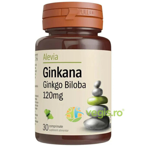 Reducere  Ginkana Ginkgo Biloba 120mg 30cpr