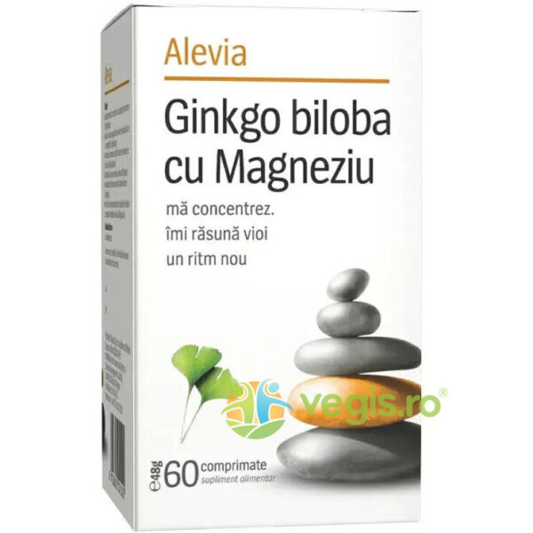 Reducere  Ginkgo Biloba cu Magneziu 60cps