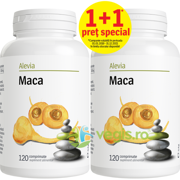 Reducere  Pachet Maca 120cpr + 120cpr