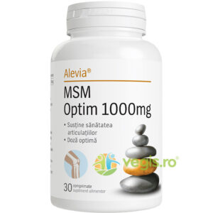 Reducere  MSM Optim 1000mg 30cpr