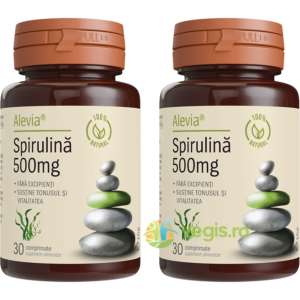 Reducere  Pachet Spirulina 500mg 30cps+30cps