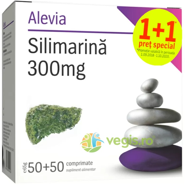 Reducere  Pachet Silimarina 300mg 50cpr+50cpr