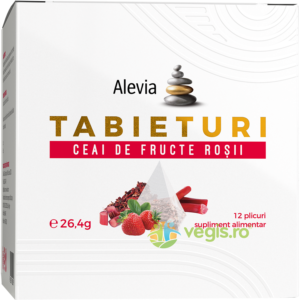 Reducere  Tabieturi Ceai de Fructe Rosii 12 plicuri piramida