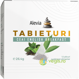 Reducere  Tabieturi Ceai English Breakfast 12 plicuri piramida