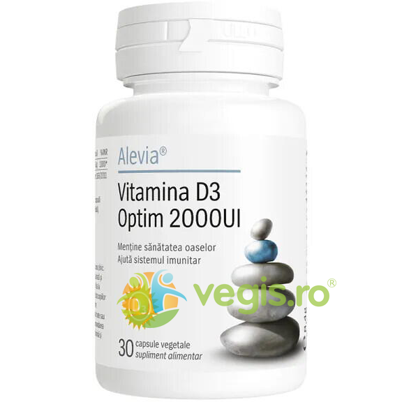 Reducere  Vitamina D3 Optim 2000UI 30cps vegetale