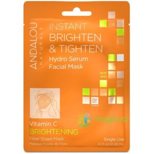 Reducere  Brightening Masca Celulozica pentru Luminozitatea Tenului cu Vitamina C 18ml Secom,