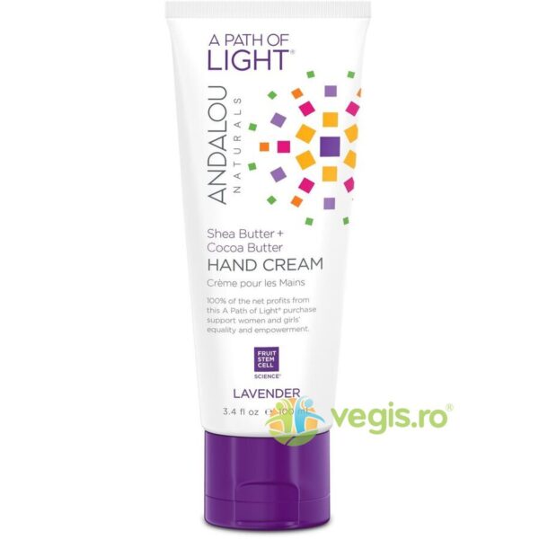 Reducere  Crema de Maini cu Unt de Shea, Unt de Cacao si Lavanda 100ml Secom,